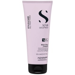 Alfaparf Milano Semi Di Lino Style & Care Blow Dry Cream - formuojamasis kremas terminiam plaukų