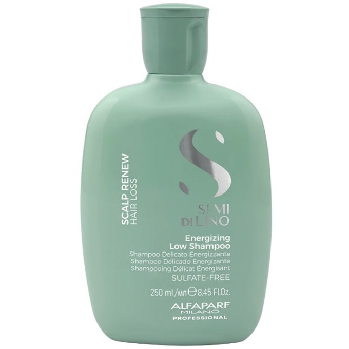 Alfaparf Milano Semi Di Lino Scalp Renew Energizing Low Shampoo - Strengthening shampoo against