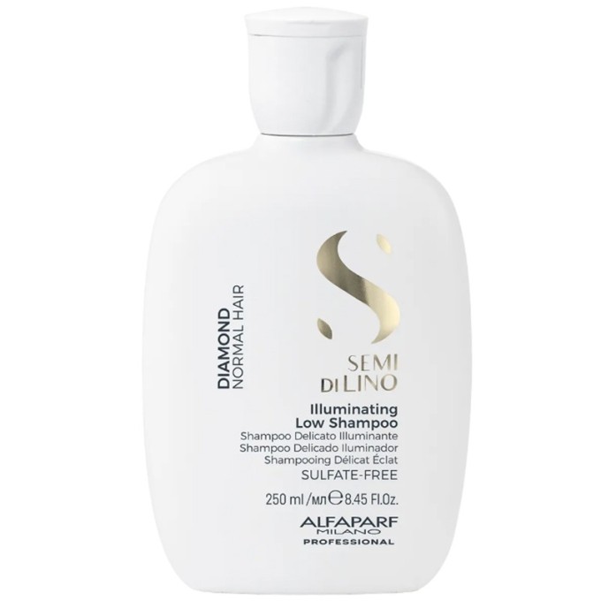 Alfaparf Milano Semi Di Lino Diamond llluminating Low Shampoo - Brightening shampoo for normal hair