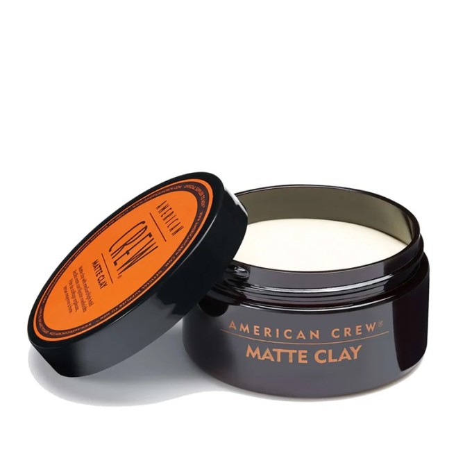 American Crew Style Matte Clay - formavimo priemonė, pasižyminti vidutine/stipria, lanksčia