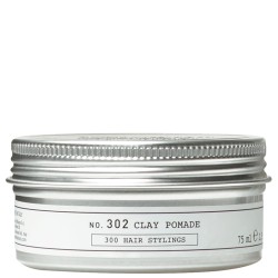 Depot No. 302 Clay Pomade - molio pomada plaukams, 75 ml