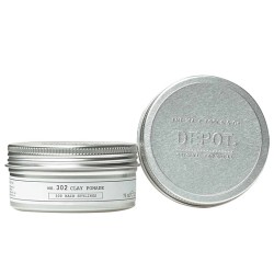 Depot No. 302 Clay Pomade - molio pomada plaukams, 75 ml