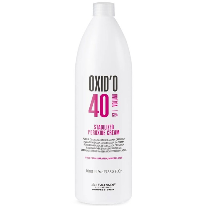 Alfaparf Milano Oxid'o 40 Volumi 12% - Developing emulsion for all hair types 1000 ml