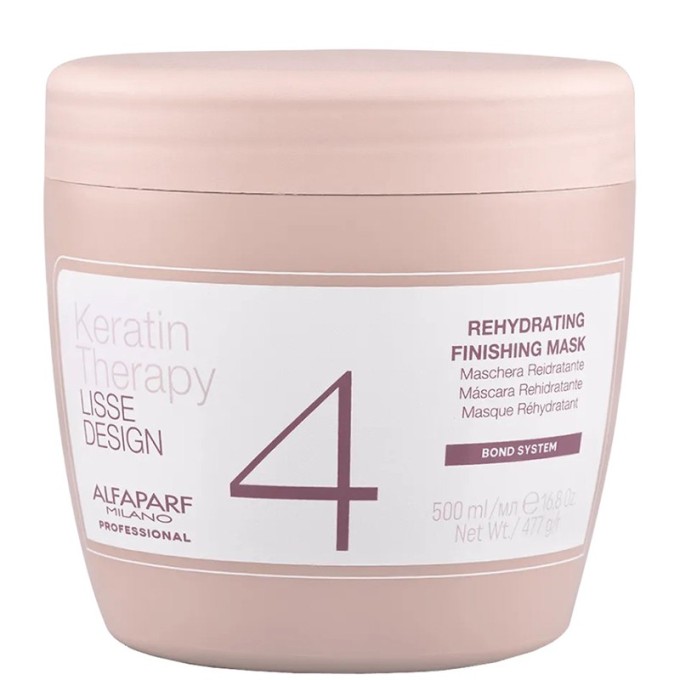 Alfaparf Milano Keratin Therapy Lisse Design Rehydrating Mask - Moisturizing hair mask 500 ml