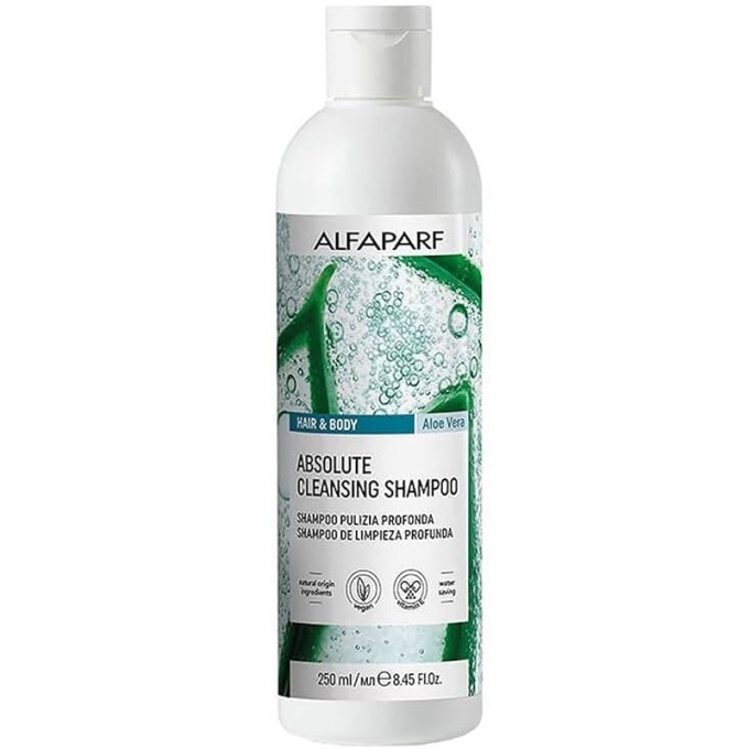 Alfaparf Milano Hair & Body Absolute Cleansing Shampoo - Valomasis šampūnas, 250 ml