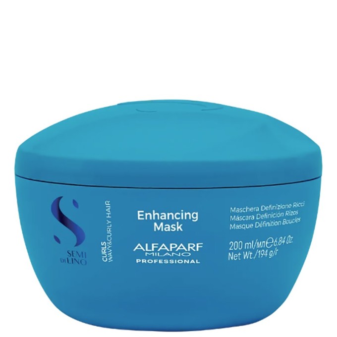 Alfaparf Milano Alfa Semo di Lino Curl Enhancing Mask (curly and wavy hair) 200 ml
