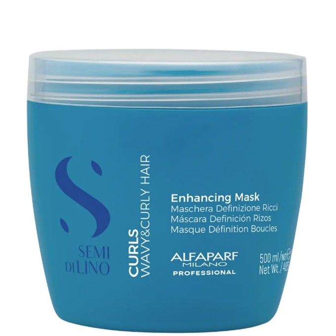 Alfaparf Milano Alfa Semo di Lino Curl Enhancing Mask (curly and wavy hair) 500 ml
