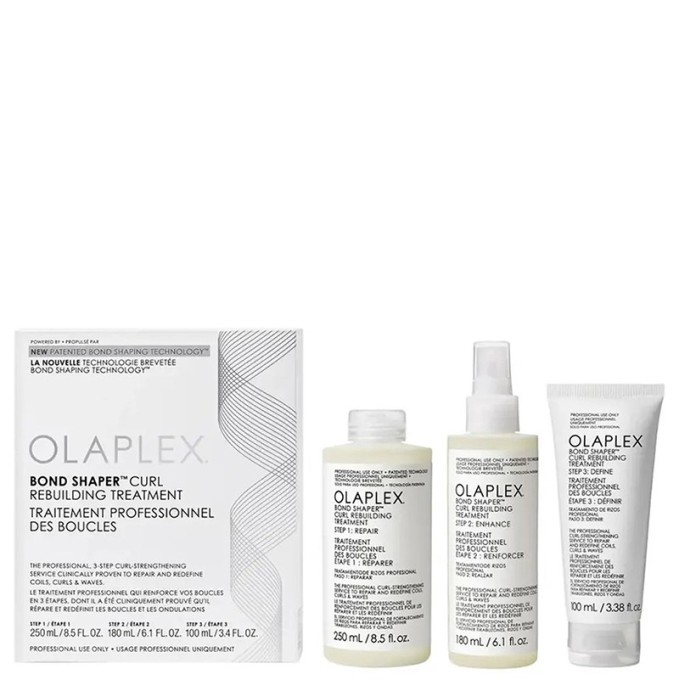 Olaplex Bond Shaper Curl Rebuilding Treatment Set - Sada péče pro kudrnaté a vlnité vlasy