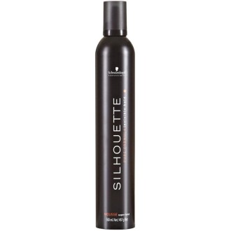 Schwarzkopf Professional Silhouette Super Hold Mousse - Strong stiffening foam hair 500 ml