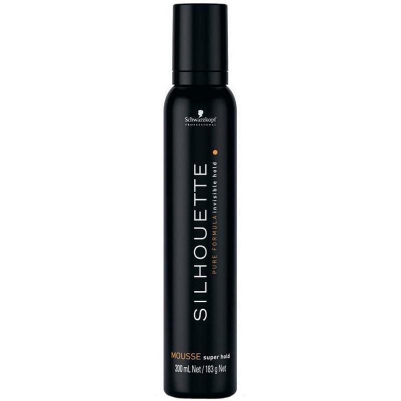 Schwarzkopf Professional Silhouette Super Hold Mousse - Hair Thickener 200 ml