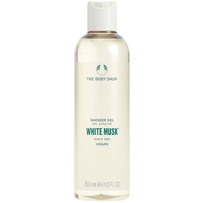 The Body Shop White Musk Shower Gel - Caring shower gel with the scent of white musk 250 ml
