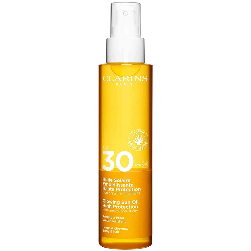Clarins Glowing Sun Oil SPF 30 150 ml