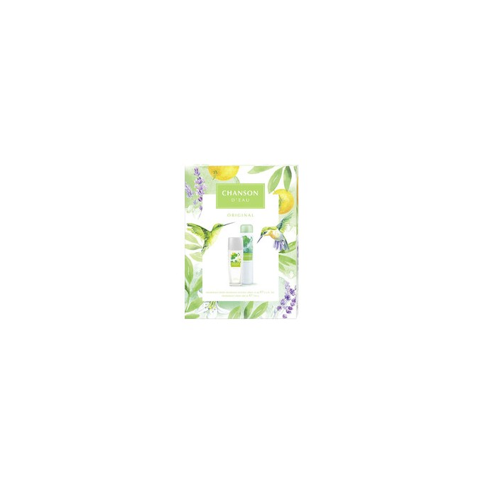 Chanson D´Eau Original Dárková sada Deodorant 75 ml a Deospray 200 ml 75ml