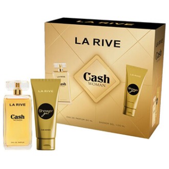 La Rive Cash Woman Gift Set - rinkinys - EDP 90 ml ir dušo želė 100 ml