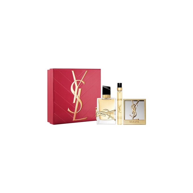 Yves Saint Laurent Libre Gift Set EDP 50 ml, mini EDP 10 ml ir kosmetinis veidrodis50ml