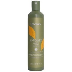 Echosline Ki-Power Veg Shampoo - Šampon pro poškozené a chemicky ošetřené vlasy 300ml