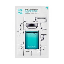 Holika Holika Hyaluronic Acid Skin Rescue Mask Sheet - Moisturizing cloth mask with hyaluronic acid 20ml