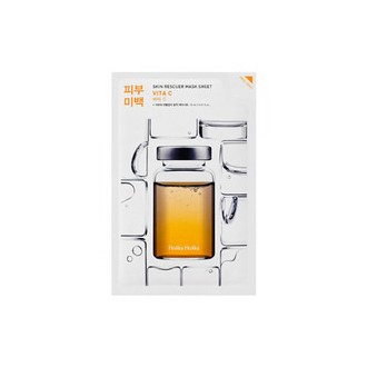 Holika Holika Skin Rescue Mask Sheet - Brightening cloth mask with vitamin C. 20ml