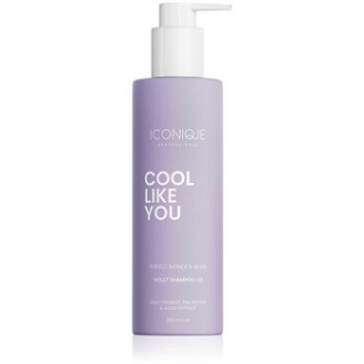 ICONIQUE Professional Cool Like You Violet Shampoo - Šampon pro studenou & zářivou blond 250ml
