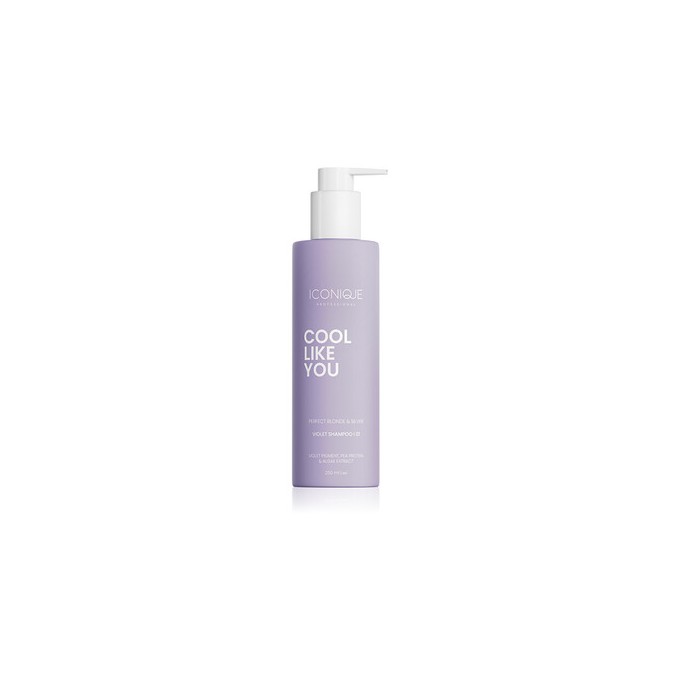 ICONIQUE Professional Cool Like You Violet Shampoo - Šampon pro studenou & zářivou blond 250ml