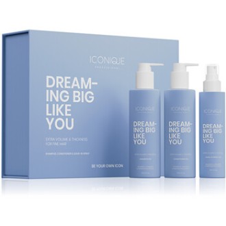 ICONIQUE Professional Dreaming Big Like You Set - Dárková sada pro jemné vlasy