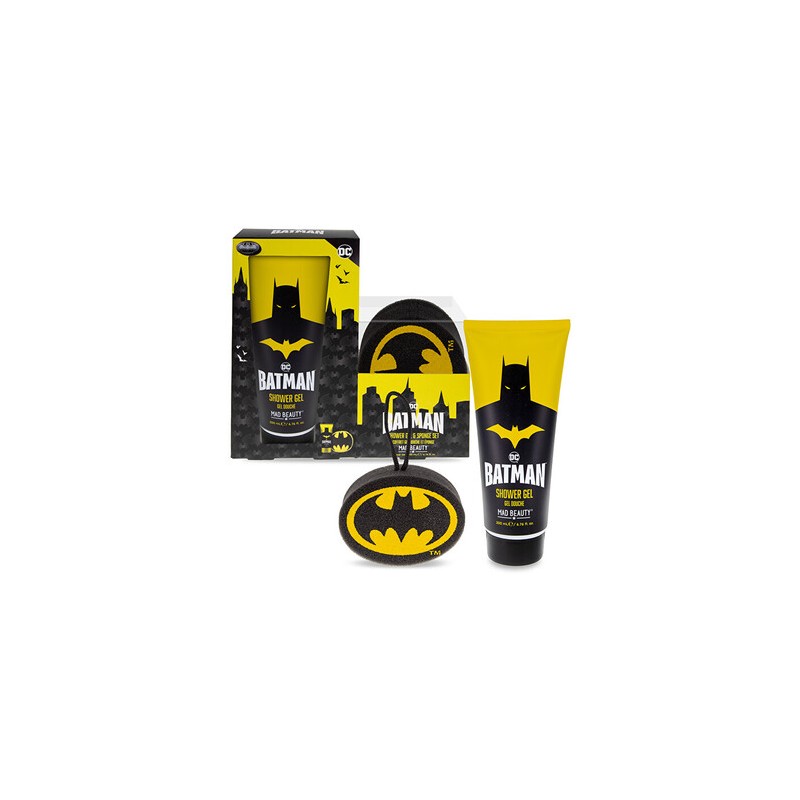 Mad Beauty Batman Bath Care Set - Dárková sada koupelové péče