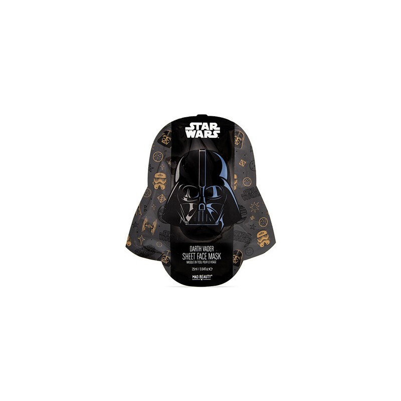 Mad Beauty Darth Vader Star Wars Mask - Plátýnková maska 25ml