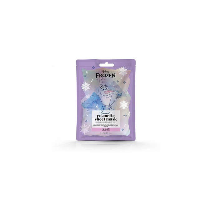 Mad Beauty Olaf Frozen Mask - Plátýnková maska 25ml