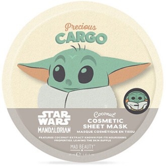 Mad Beauty Star Wars Grogu/Mandalorian Mask - Plátýnková maska 25ml