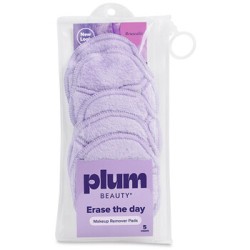 PlumBeauty Make-up Remover Pads - Odličovací tampony ( 5 ks )