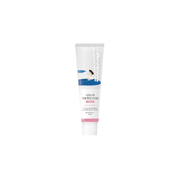 ROUND LAB Birch Moisture Tone-Up Sunscreen SPF 50+ PA++++ - Tónovací ochranný krém 50ml