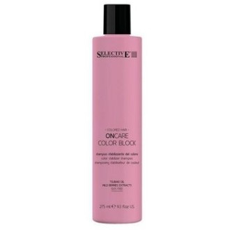Selective Professional OnCare Color Block Color Stabilizer Shampoo - Ochranný šampon pro barvené vlasy 275ml