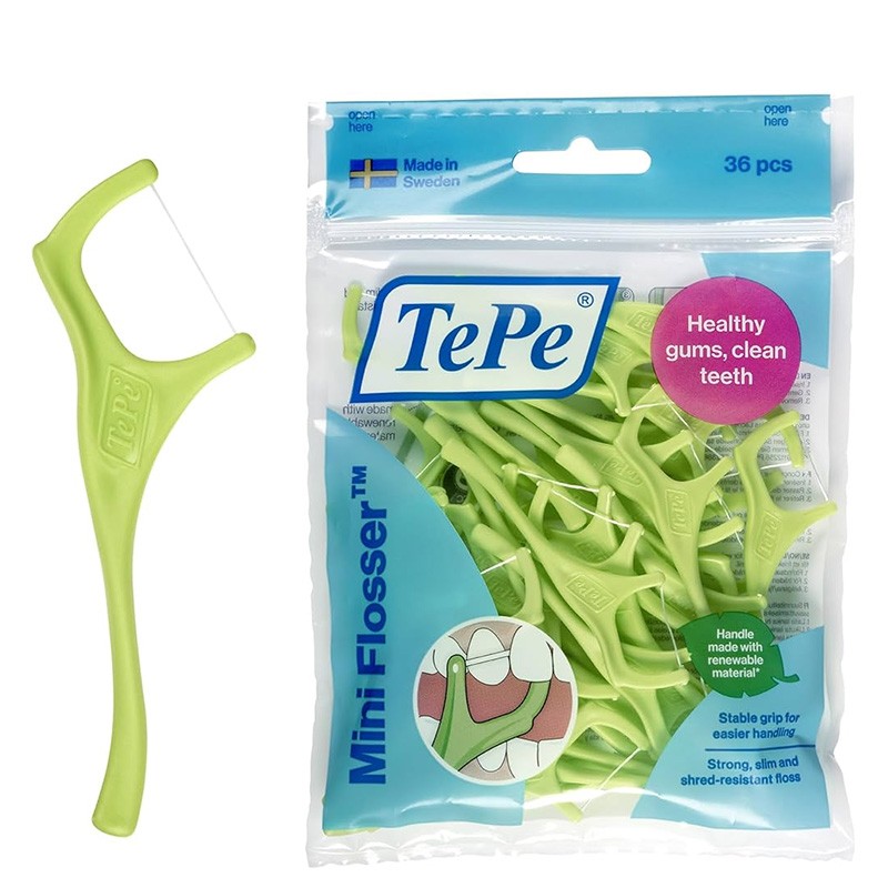 TePe Mini Flosser ( 36 ks ) - Dentální páratka s nití