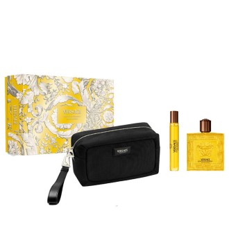 Versace Eros Energy rinkinys EDP 100 ml, mini EDP 10 ml ir kosmetikos krepšys