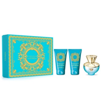 Versace Dylan Turquoise pour Femme rinkinys EDT 50 ml, dušo želė 50 ml ir kūno gelis 50 ml 2
