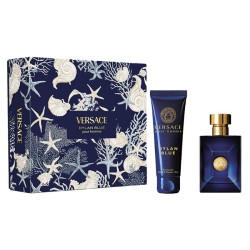 Versace Dylan Blue EDT Gift Set - dovanų rinkinys - EDT 100 ml ir dušo želė 150 ml