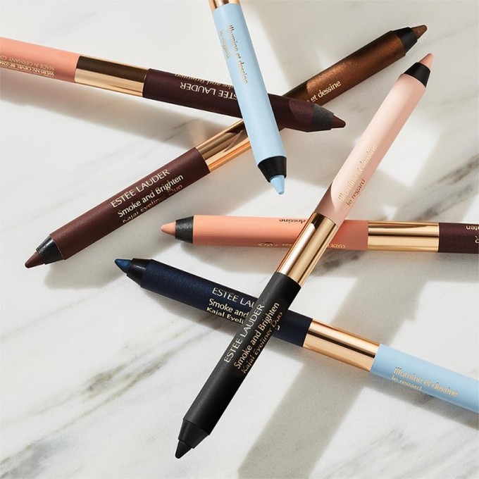 Estee Lauder Smoke & Brighten Kajal Eyeliner Duo 0,5 g Dark Chocolate / Rich Bronze