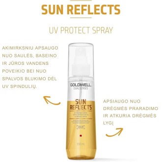 Goldwell Sun Reflects UV Protect Spray - Hair spray exposed to the sun 150 ml 2