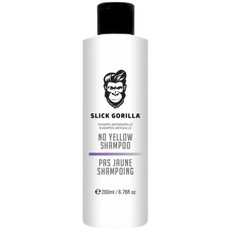 Slick Gorilla No Yellow Shampoo - Neutralizuojantis šampūnas šviesiems plaukams, 200 ml