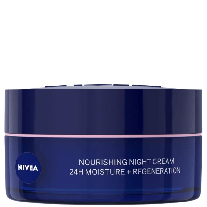 Nivea Nourishing Regenerating Night Cream for Dry and Sensitive Skin 50 ml Aqua Effect 50 ml