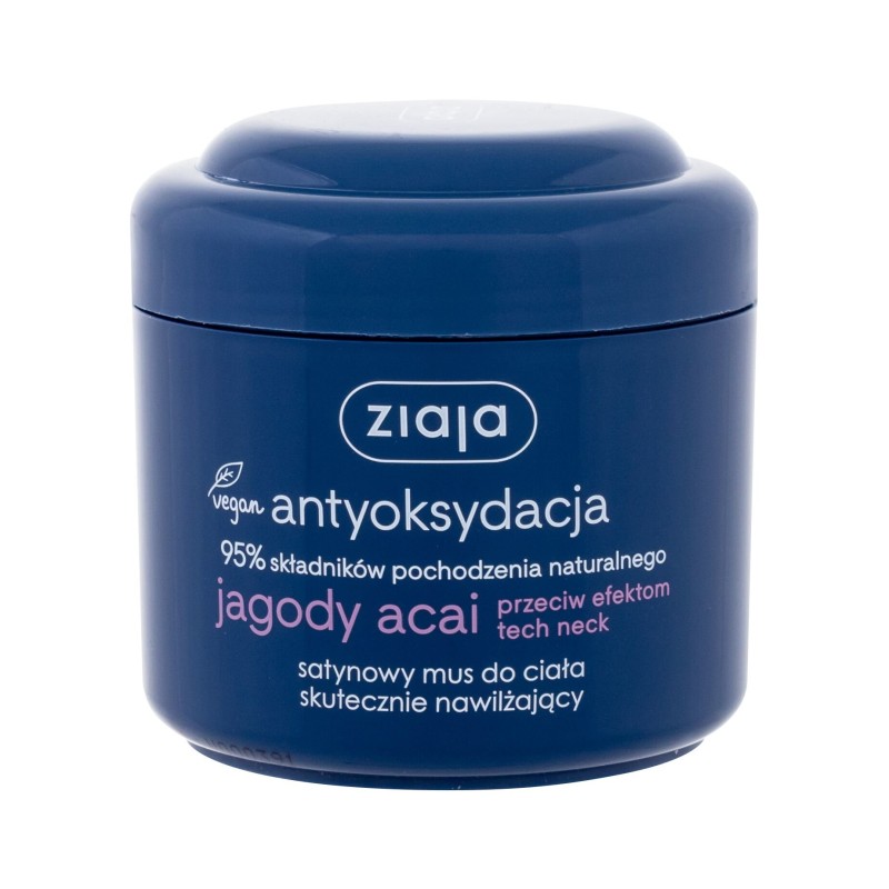 Ziaja Acai Berry Antioxidant Satin Body Mousse 200 ml