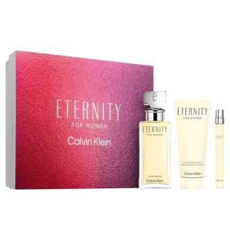 Calvin Klein Eternity rinkinys - EDP 100 ml + kūno losjonas 100 ml + mini EDP 10 ml 2