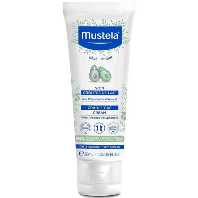 Mustela Bébé Cradle Cap Cream - Cream for children against the formation of scales on the scalp 40