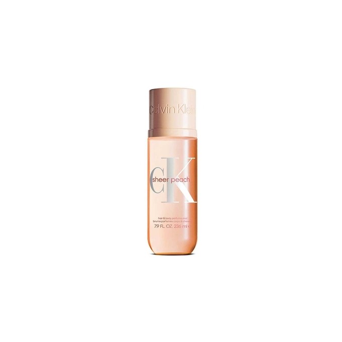 Calvin Klein Sheer Peach Parfémová mlha na tělo a vlasy 236ml