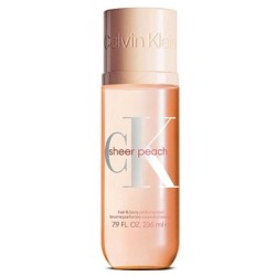 Calvin Klein Sheer Peach Parfémová mlha na tělo a vlasy 236ml
