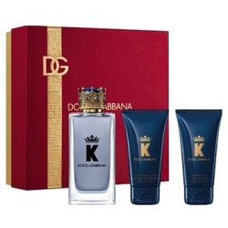 Dolce Gabbana K by Dolce Gabbana Gift set EDT 100 ml, After Shave Balsam 50 ml and shower gel 50 ml 100ml