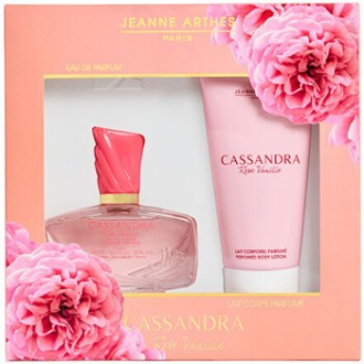 Jeanne Arthes Cassandra Rose Vanille Gift Set - rinkinys - EDP 100 ml ir kūno losjonas 150 ml