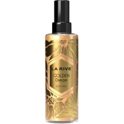 La Rive Golden Dream Třpytivý tělový sprej 200ml