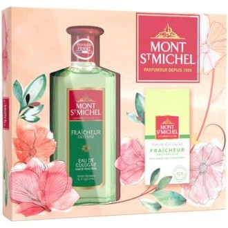 Mont St Michel Fraicheur Intense Gift Set - rinkinys - EDC 250 ml ir muilas 125 g
