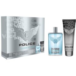 Police Silver Allure Dárková sada EDT 100 ml a sprchový gel 100 ml 100ml